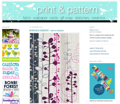 Print & Pattern Feature!