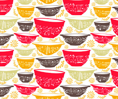 Spoonflower 'Retro Kitchen' Competition - Loni Harris