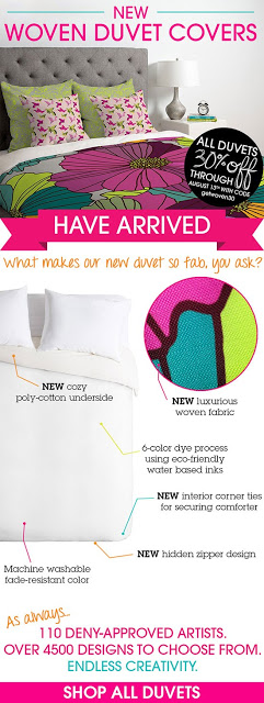 DENY Designs / / New Woven Duvets!