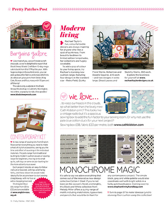 Studio News - Pretty Patches Magazine