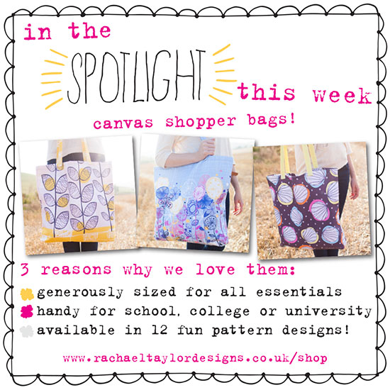 In The Spotlight - Shopper Bags!