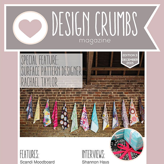 Studio News - Design Crumbs Magazine Feature!