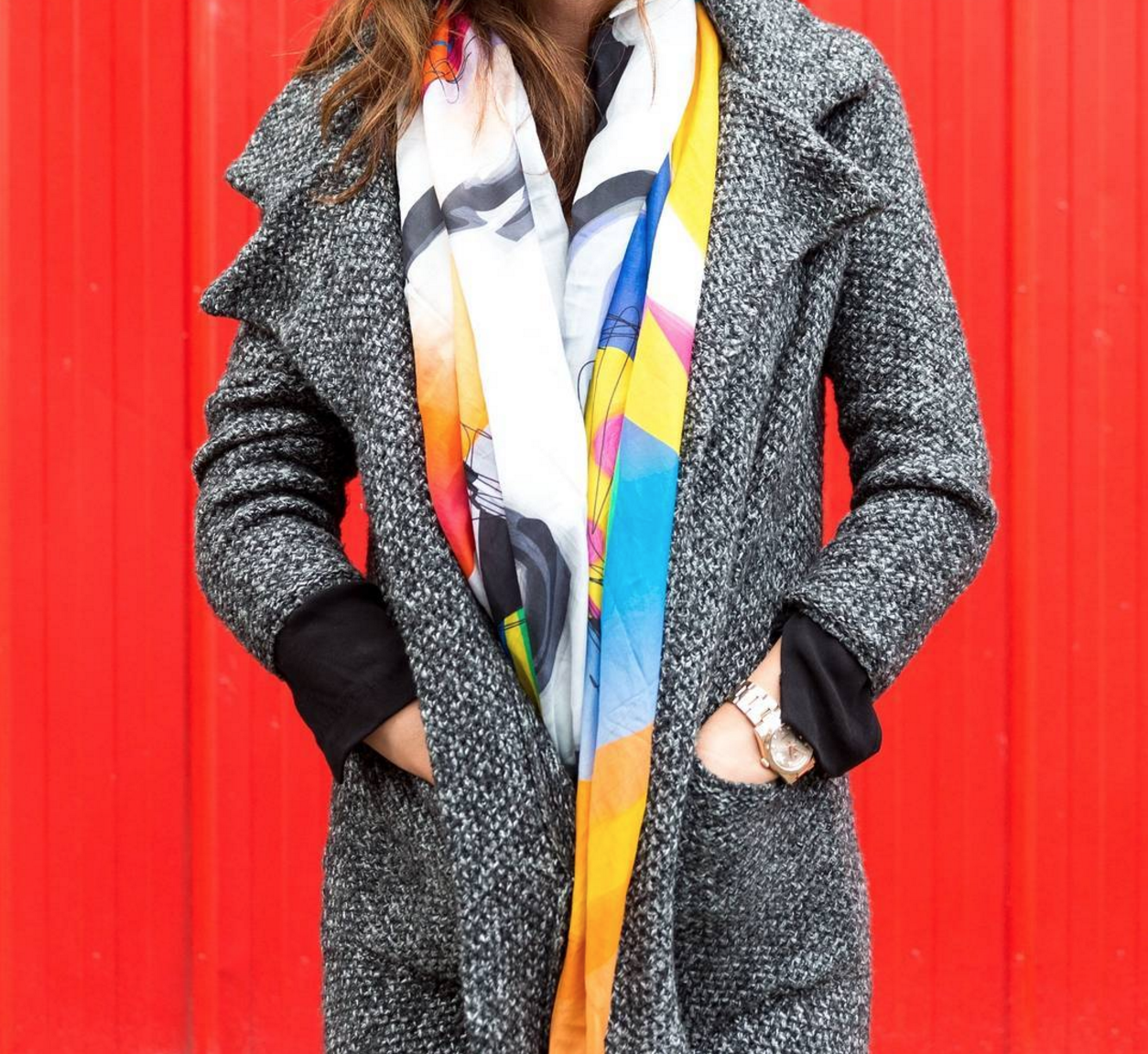 Tuesday Inspo - Surface Patterned Scarves!