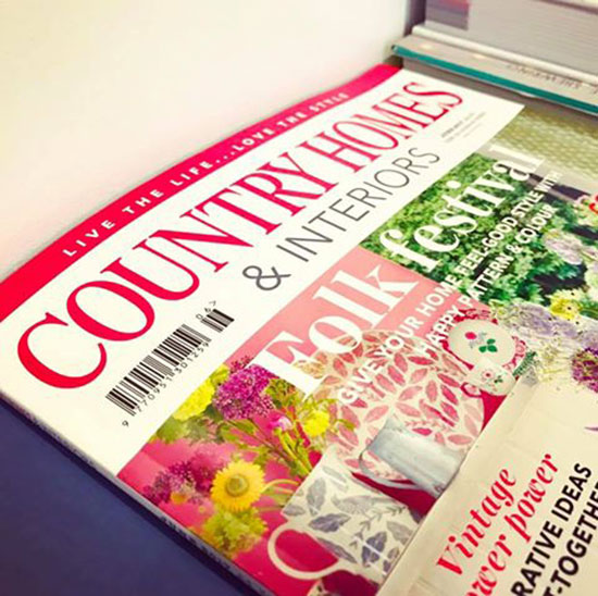 Studio News - Country Homes & Interiors Feature!