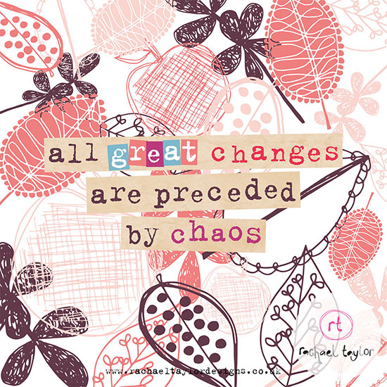 Friday Inspo - All Great Changes...