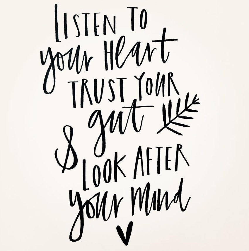 Friday Inspo - Listen to Your Heart!