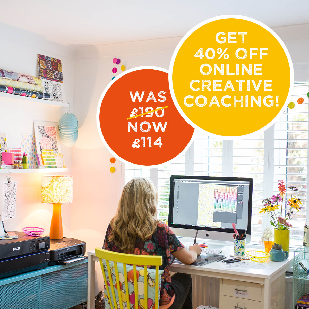 Get 40% off Creative Coaching!