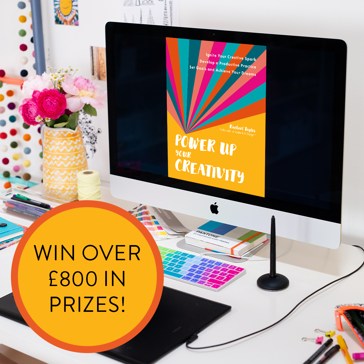 Re-design my book cover & win £800 of prizes!