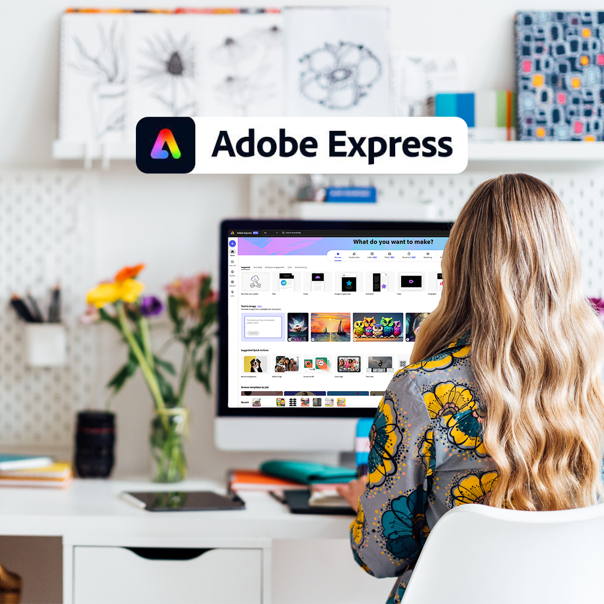 Start your branding journey with Adobe Express!