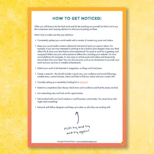 How To Find Clients & Be Your Own Creative Agent Ebook - Image 4