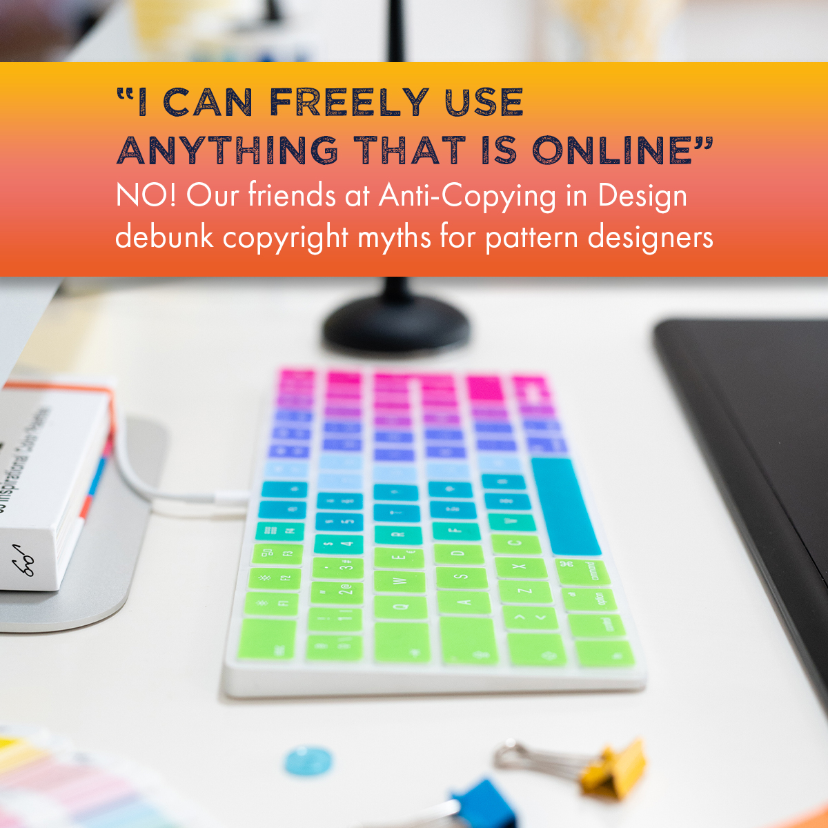 Why you cannot freely use designs you find online